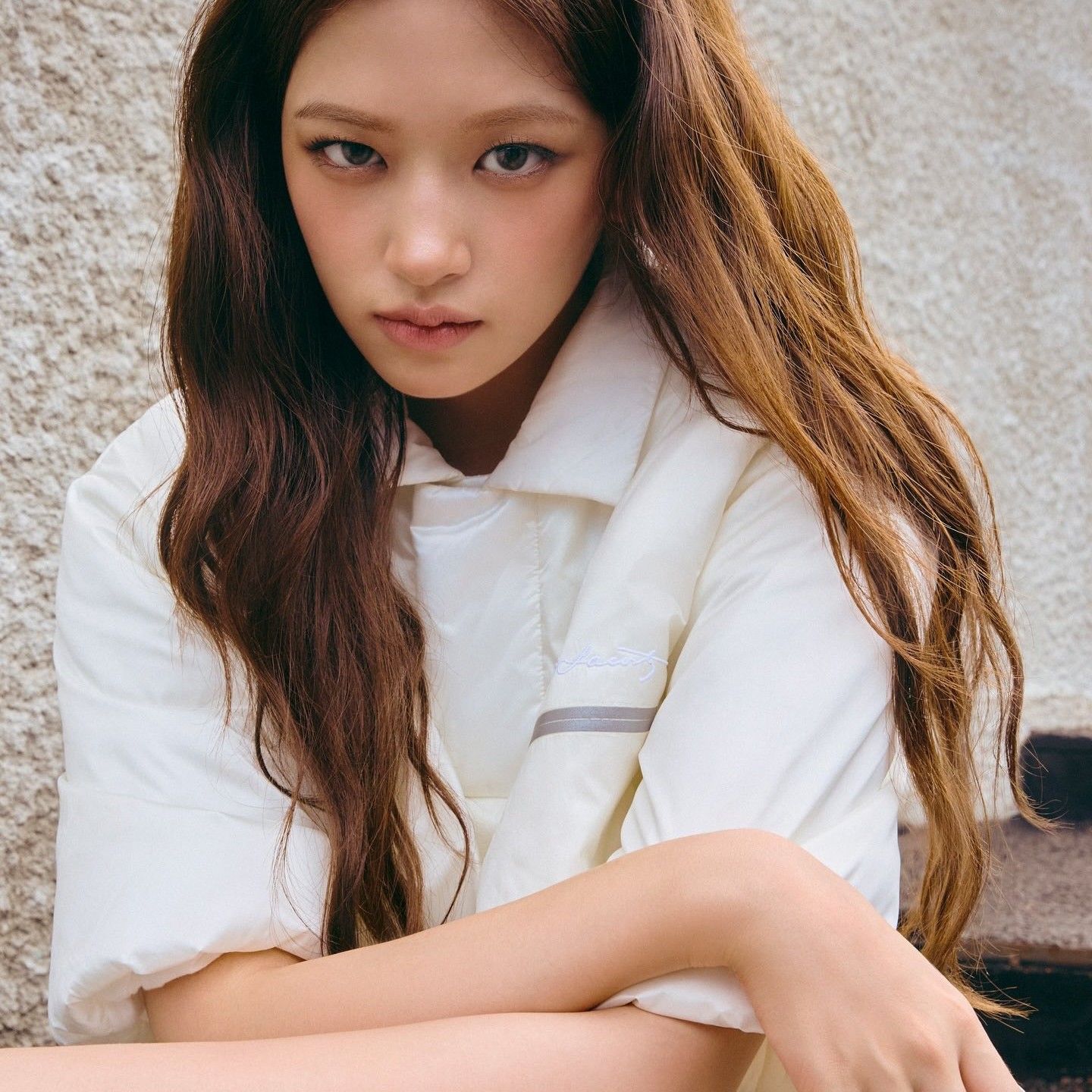 A moment captured by An Yujin (IVE)'s fan