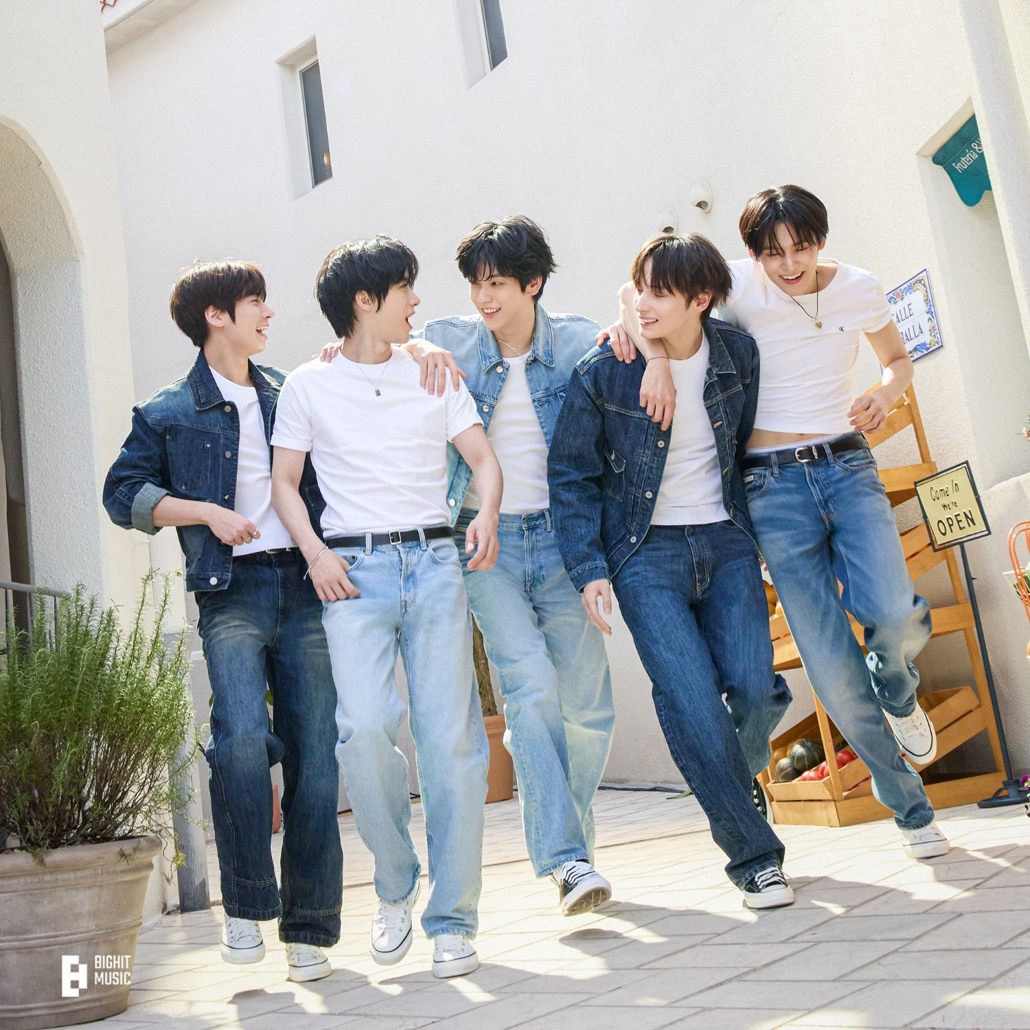 Recent activity shot of TOMORROW X TOGETHER