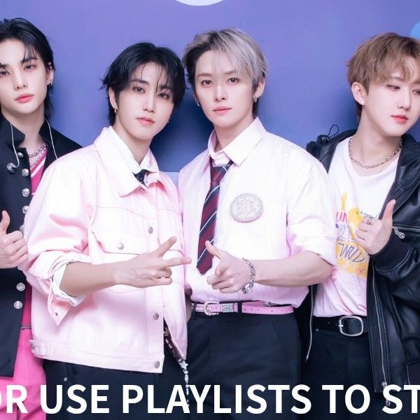 Recent activity shot of Stray Kids