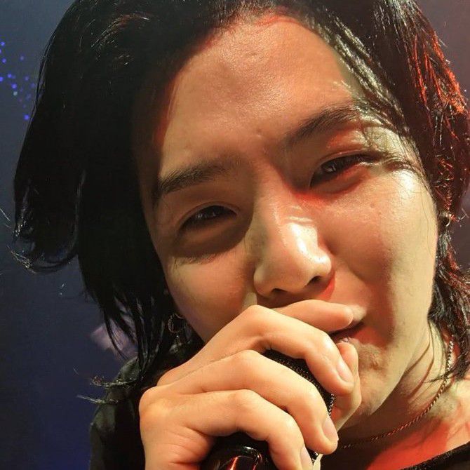 Recent activity shot of SUGA (BTS)