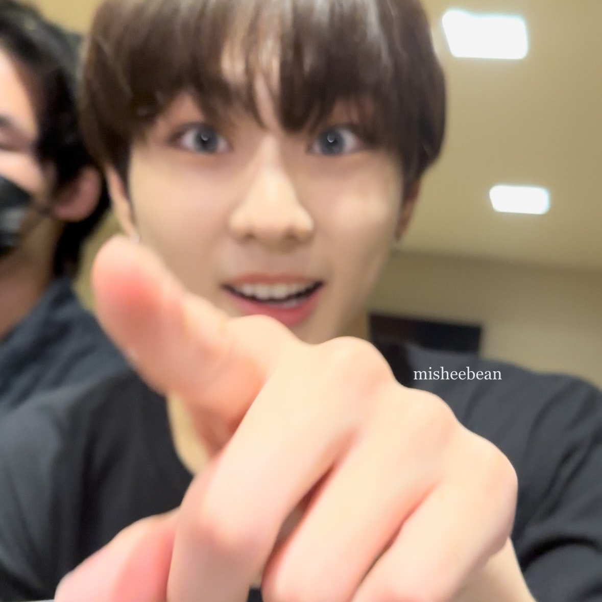 A moment captured by Jungwon (ENHYPEN)'s fan