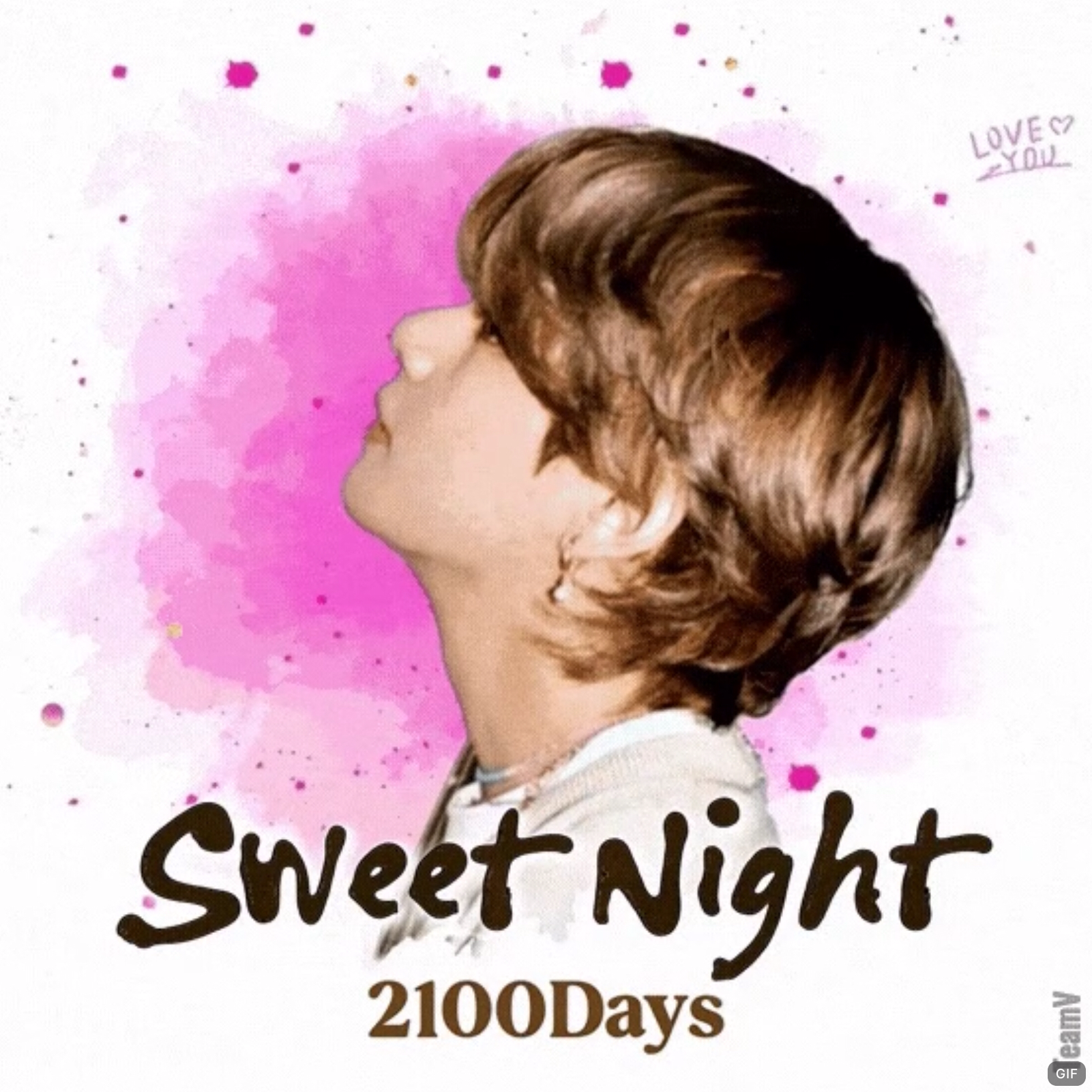 Recent activity shot of V (BTS)