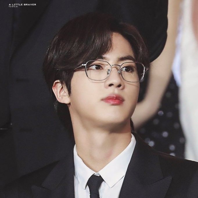 Recent activity shot of Jin (BTS)