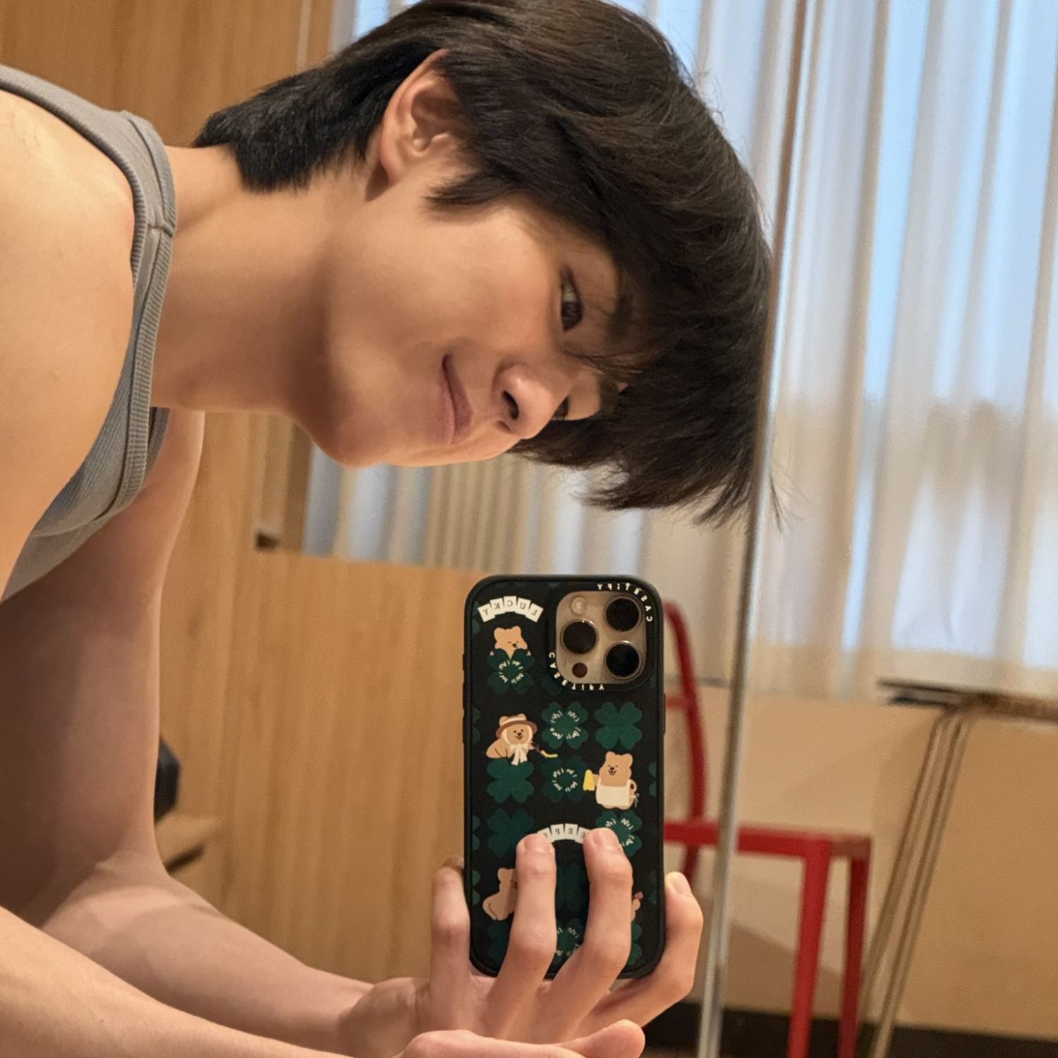 Recent activity shot of Yonghee (CIX)