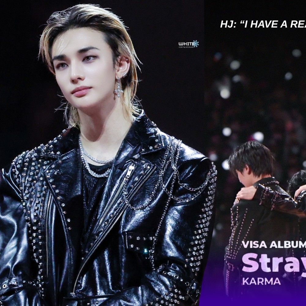 Behind-the-scenes cut of Hyunjin (Stray Kids)
