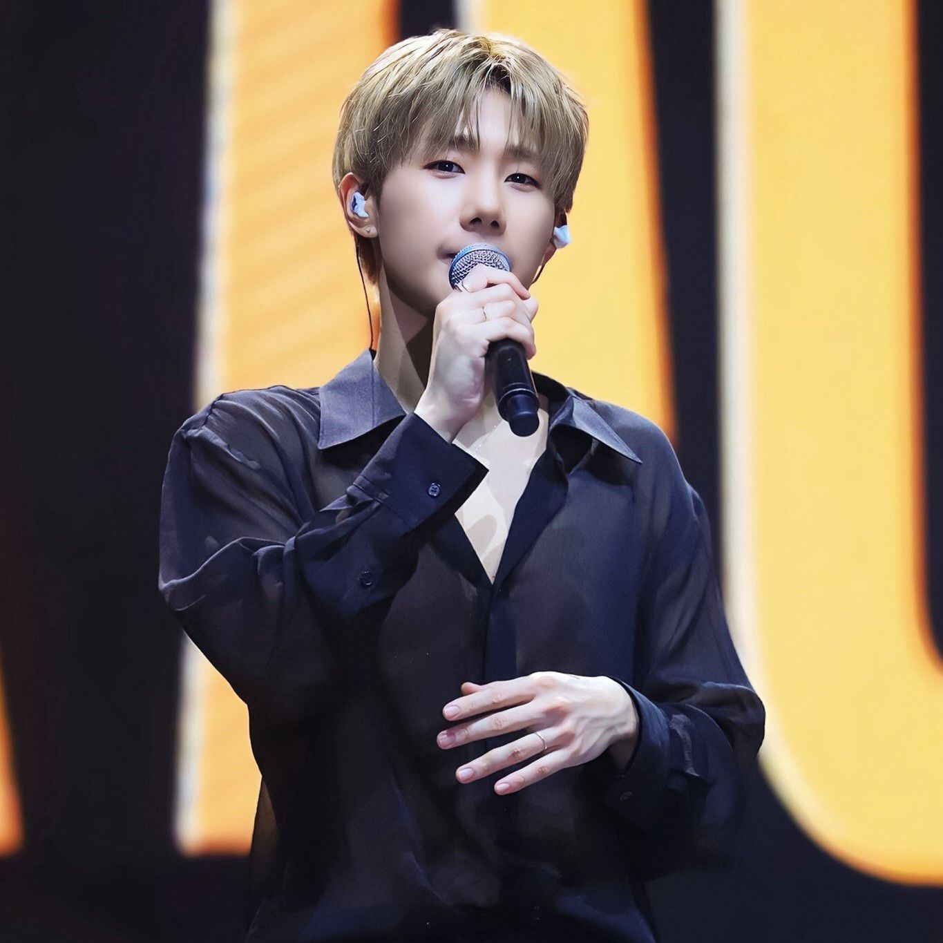 Recent activity shot of Sungkyu (INFINITE)