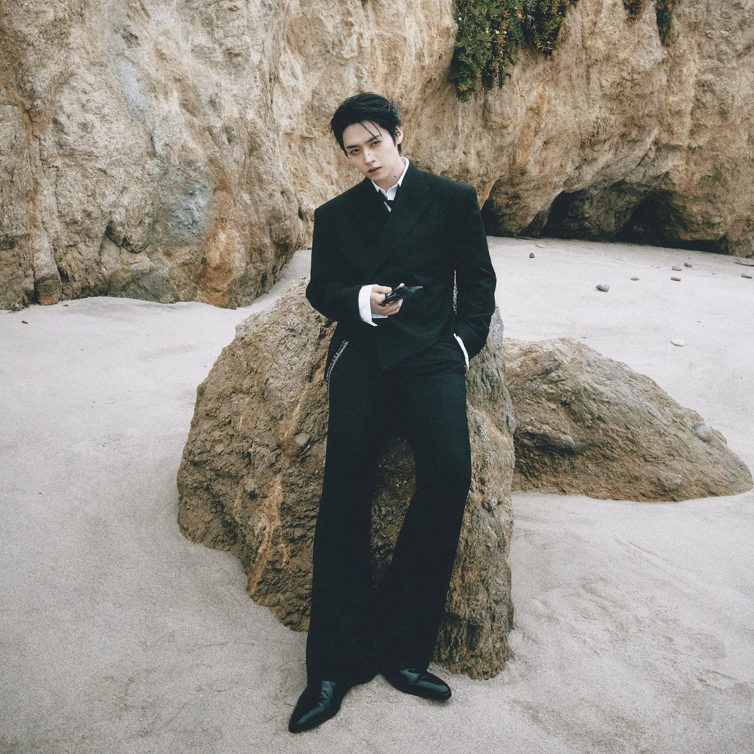 A moment captured by Lee Know (Stray Kids)'s fan