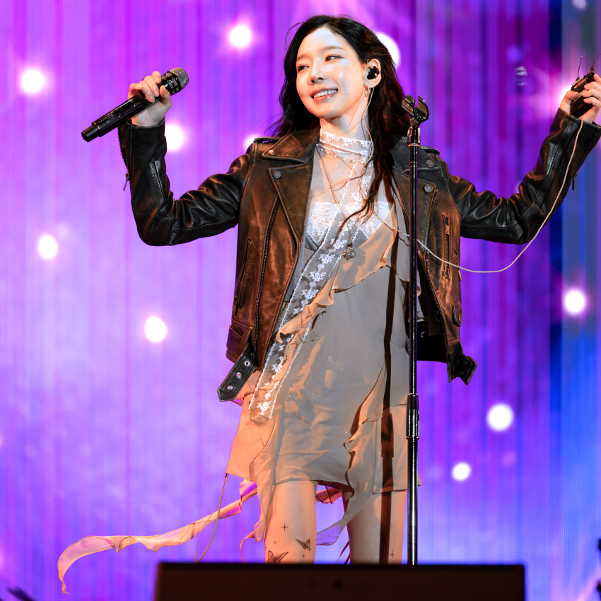 A moment captured by Taeyeon (Girls' Generation)'s fan