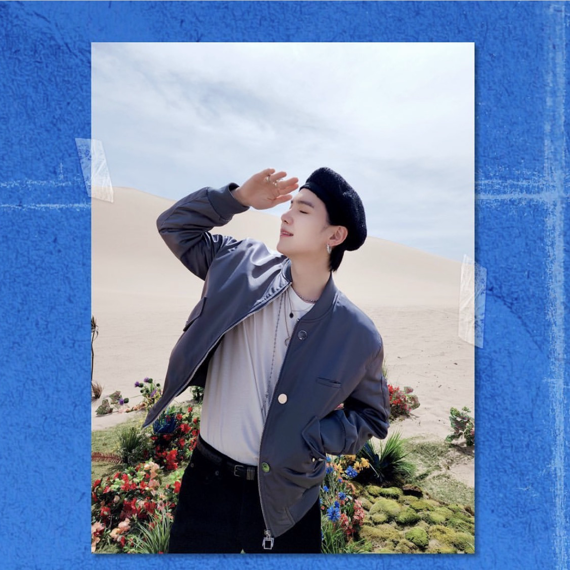 Recent activity shot of SUGA (BTS)