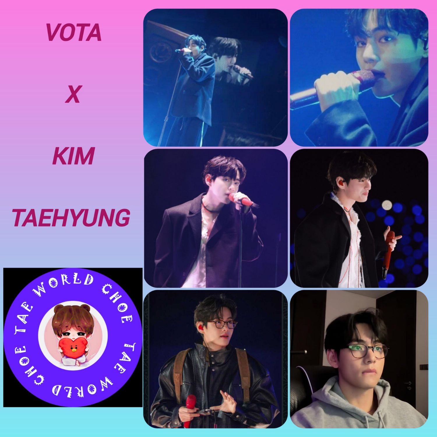 뷔 (방탄소년단)의 비하인드 컷