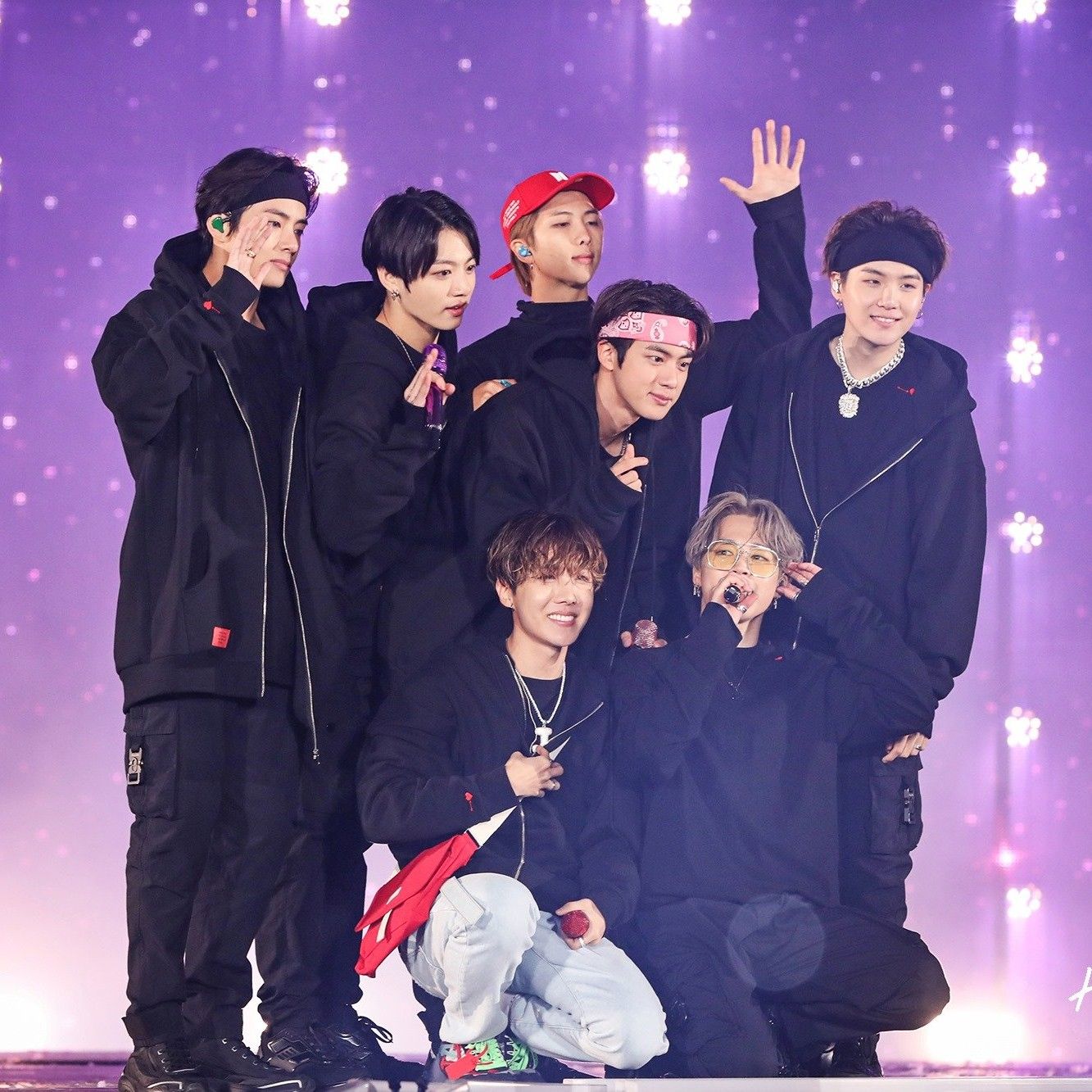 A moment captured by BTS's fan