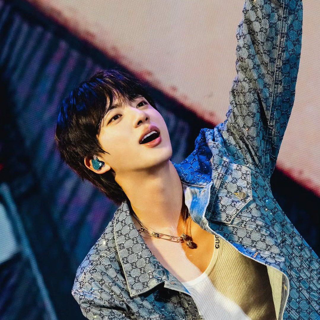 A moment captured by Jin (BTS)'s fan