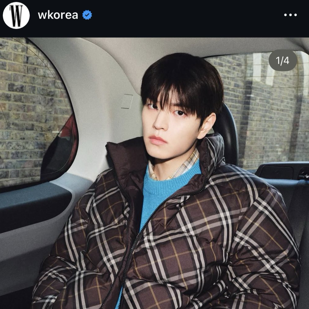 A moment captured by Seungmin (Stray Kids)'s fan