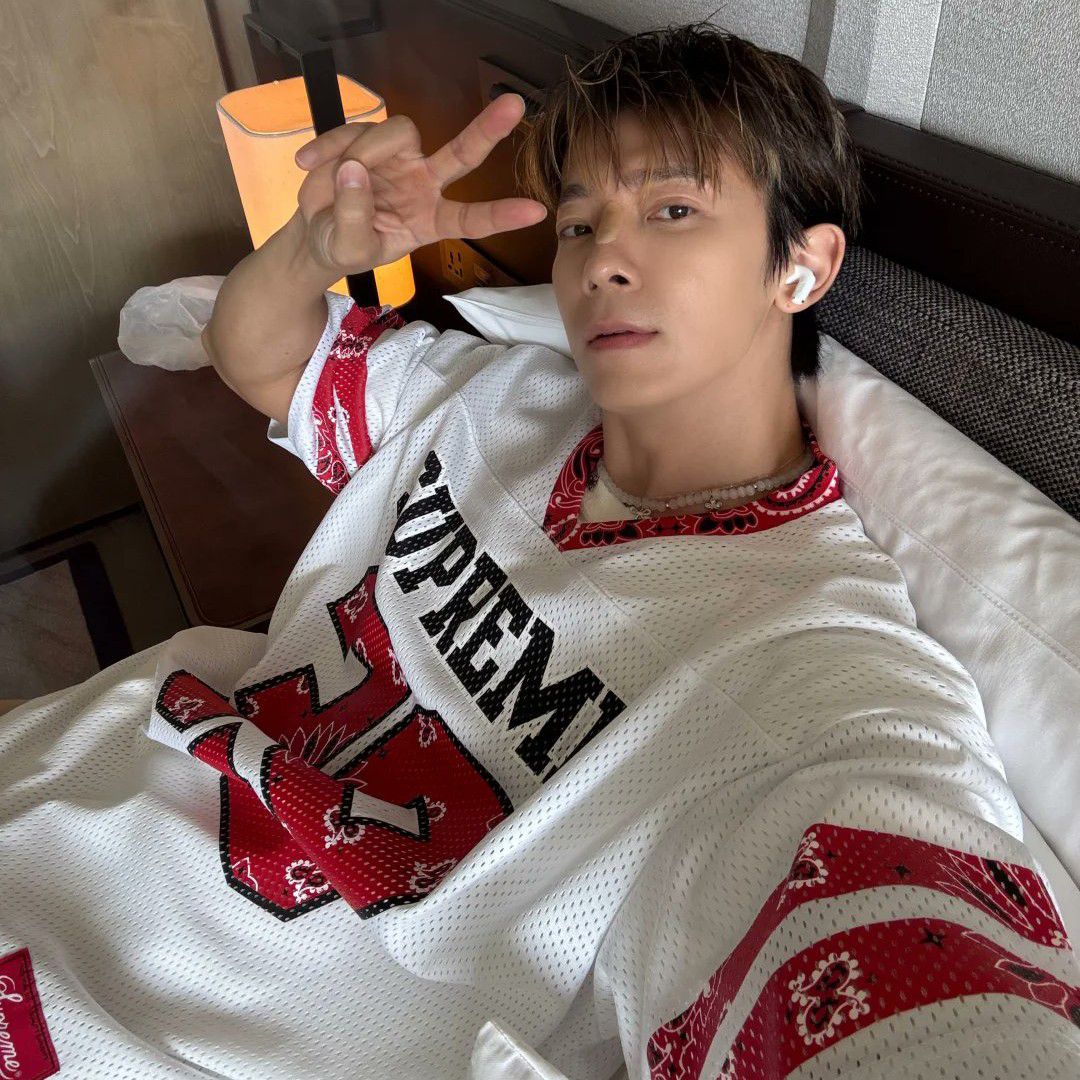 Recent activity shot of Donghae (Super Junior)