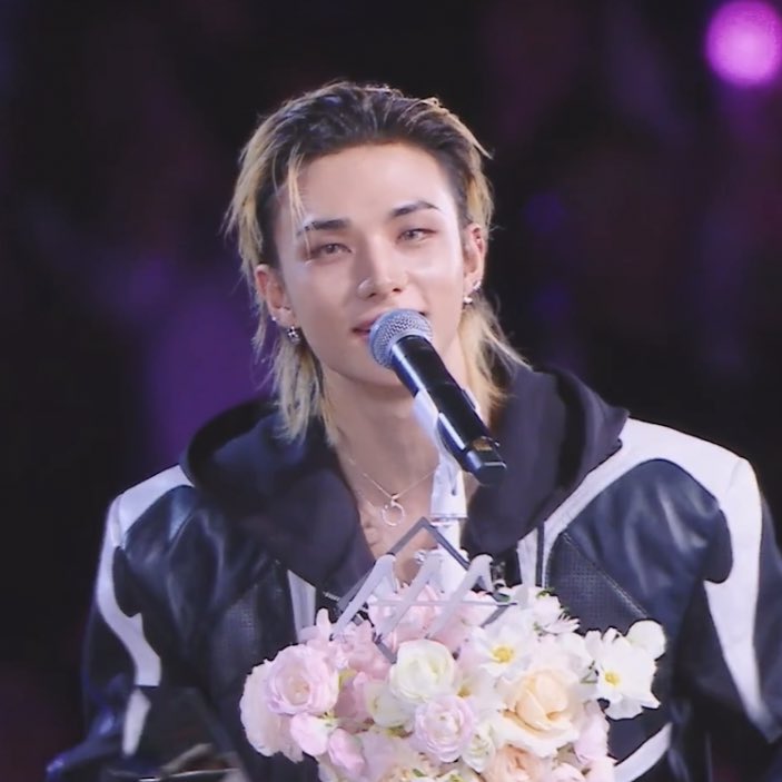 Recent activity shot of Hyunjin (Stray Kids)