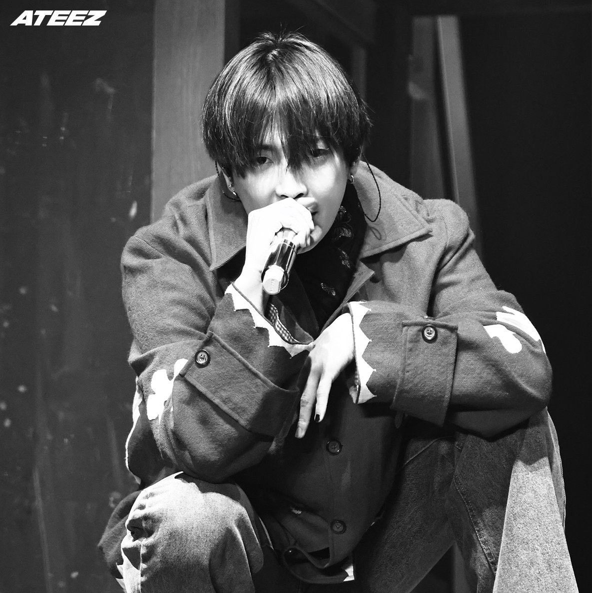 A moment captured by Hongjoong (ATEEZ)'s fan