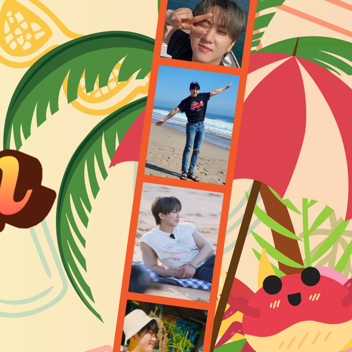 Recent activity shot of Changbin (Stray Kids)