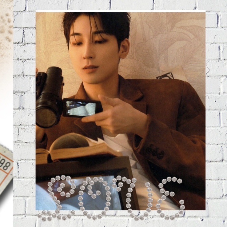 A moment captured by Wonwoo (SEVENTEEN)'s fan