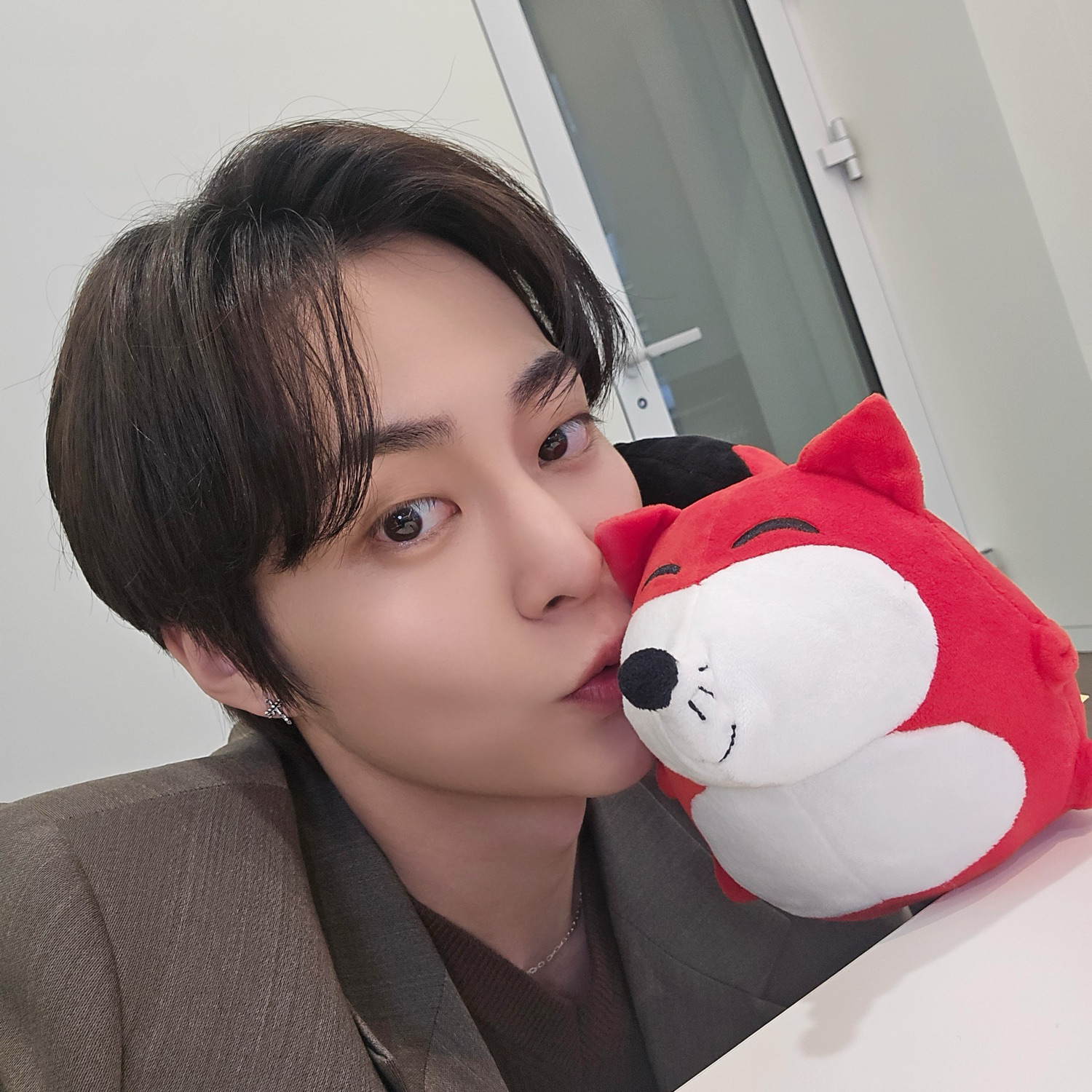 Recent activity shot of Xiumin (EXO)