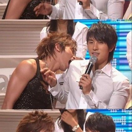 A moment captured by Lee Minwoo (SHINHWA)'s fan