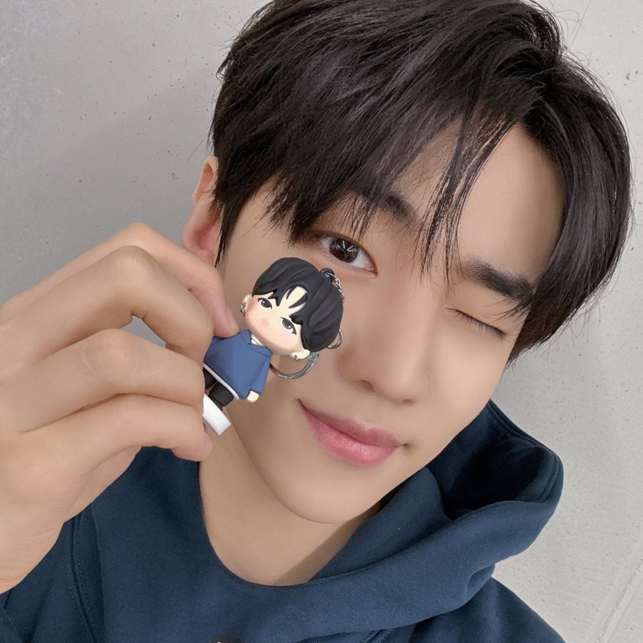 A moment captured by Jaechan (DKZ)'s fan