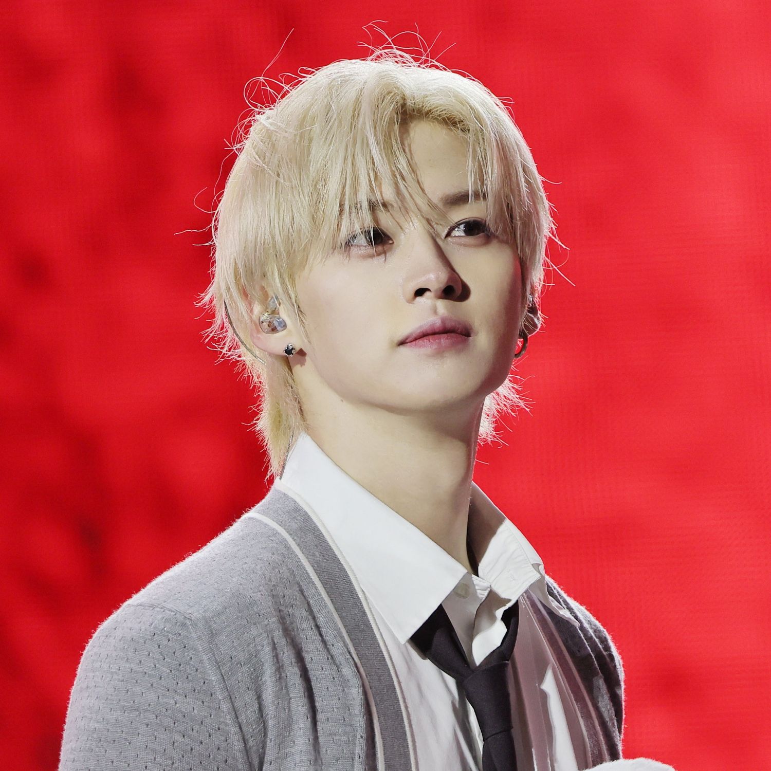 A moment captured by Lee Know (Stray Kids)'s fan