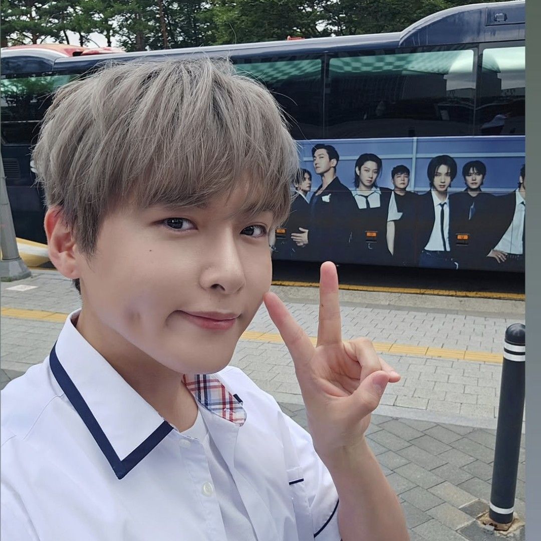 Recent activity shot of Ryeowook (Super Junior)