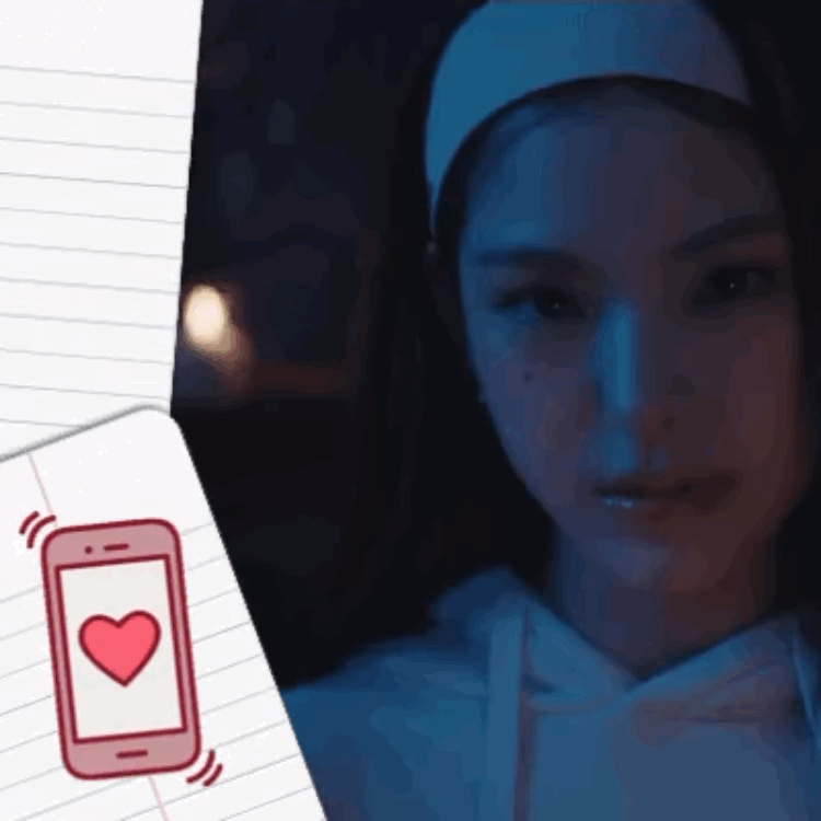 Behind-the-scenes cut of Mai (izna)