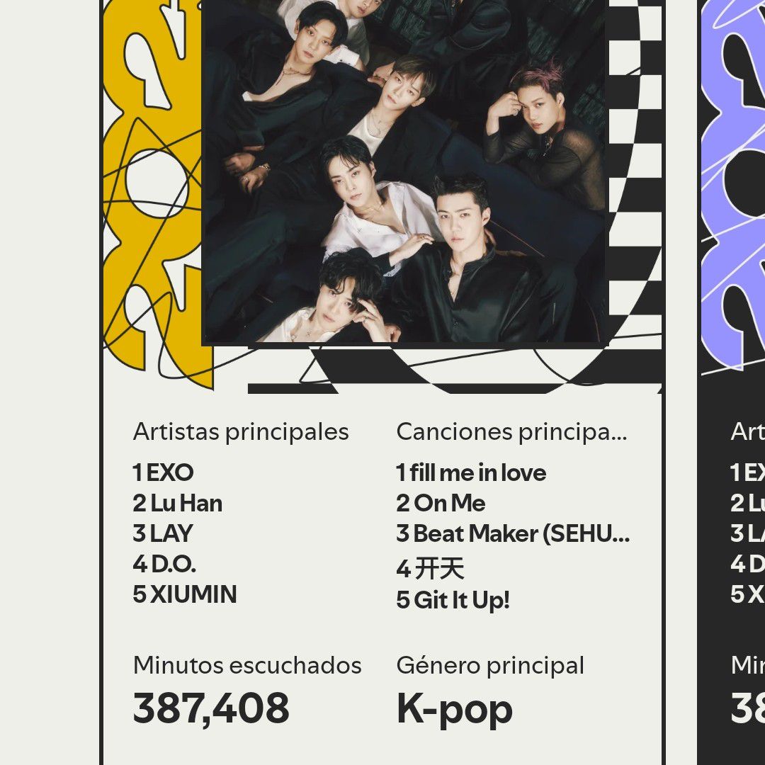 A moment captured by EXO's fan