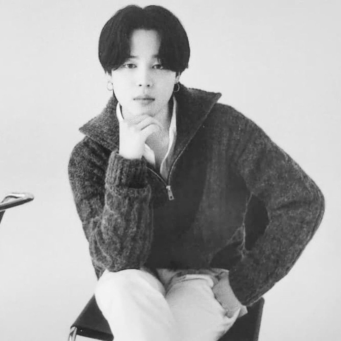 Recent activity shot of Jimin (BTS)