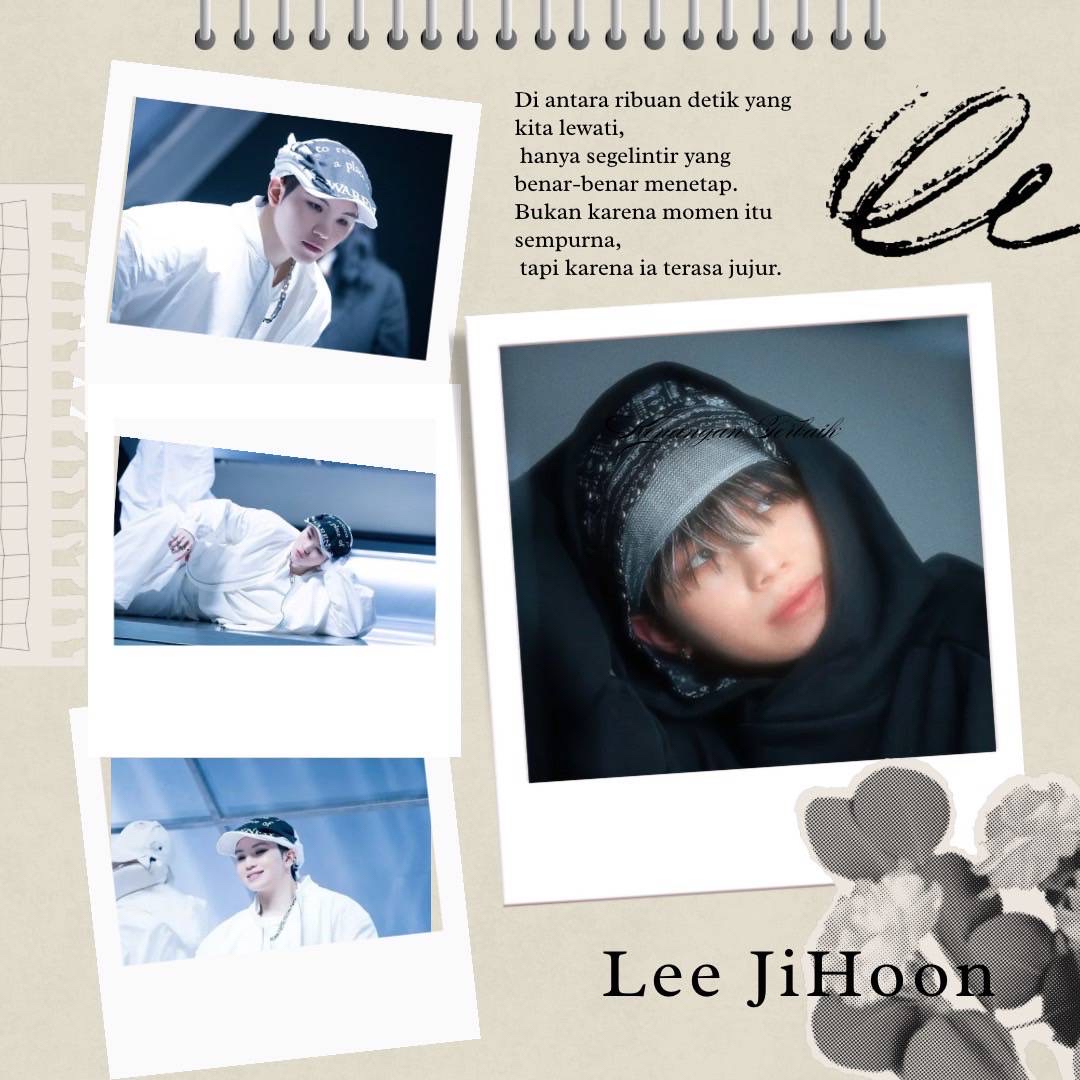 Recent activity shot of Woozi (SEVENTEEN)