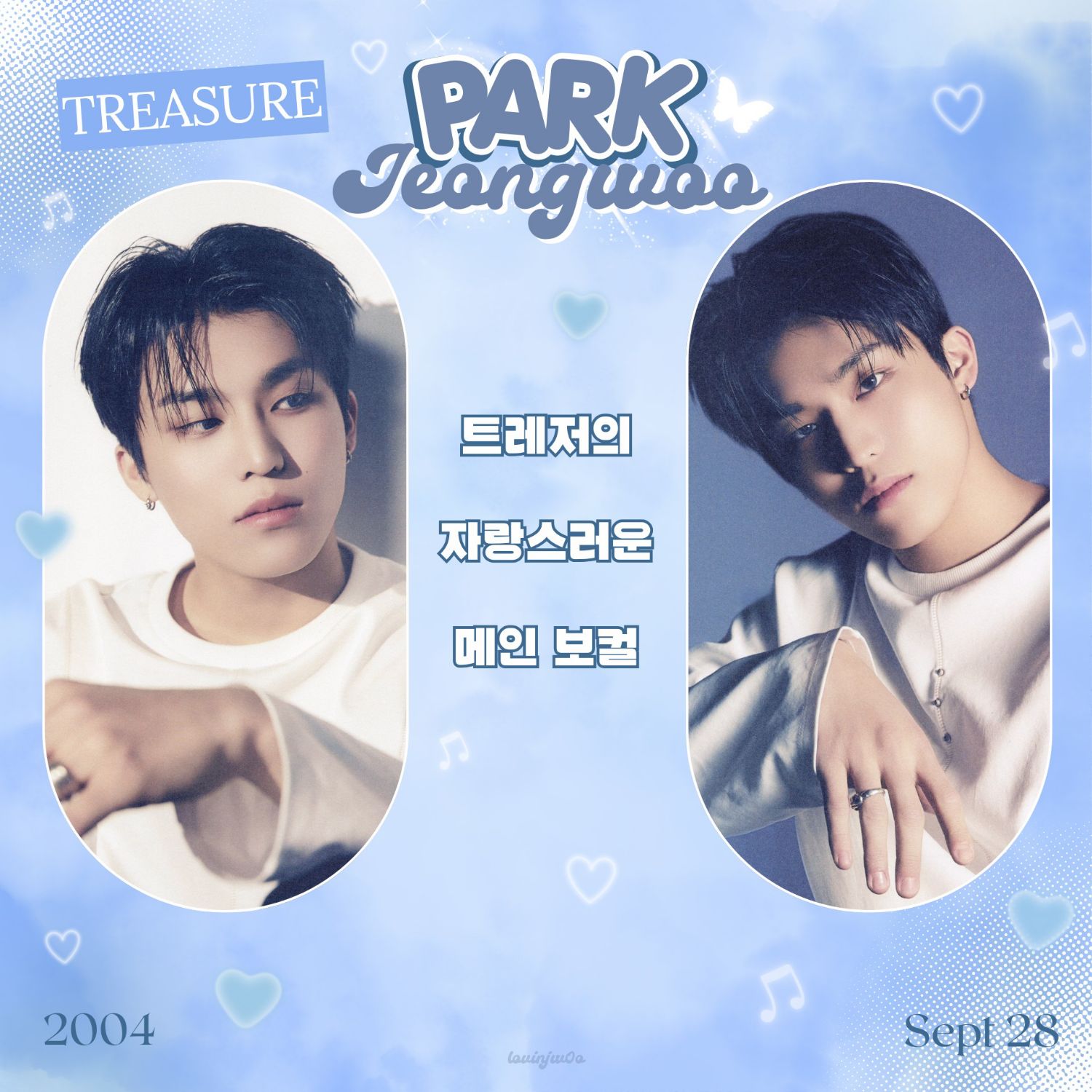 Latest photo of Park Jeongwoo (TREASURE)