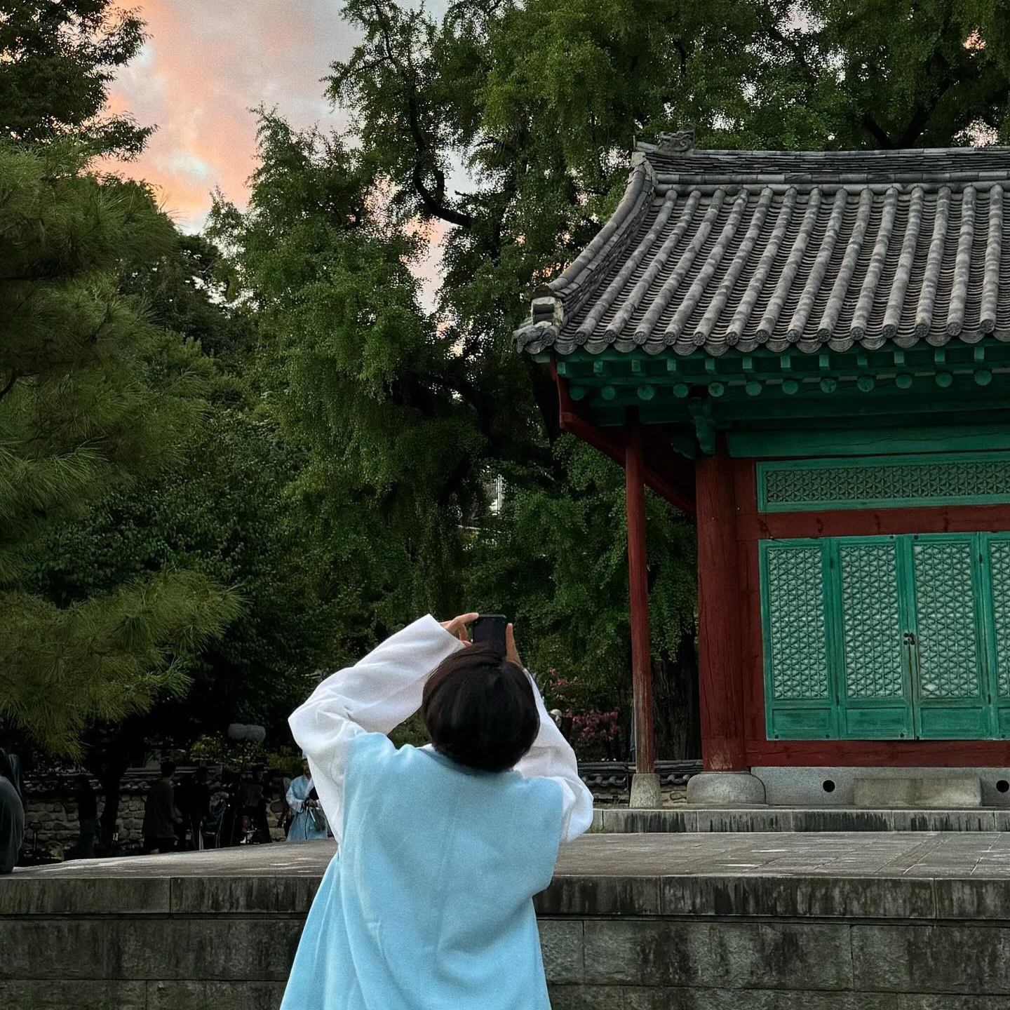 A moment captured by Jaechan (DKZ)'s fan