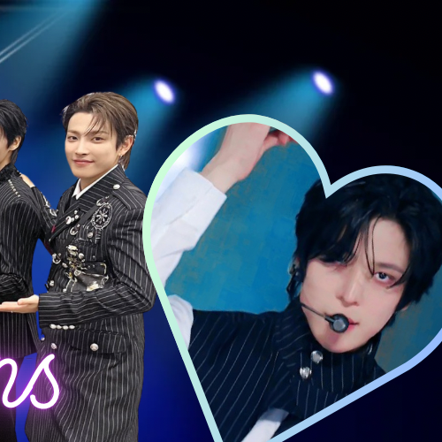 A moment captured by Yunho (ATEEZ)'s fan