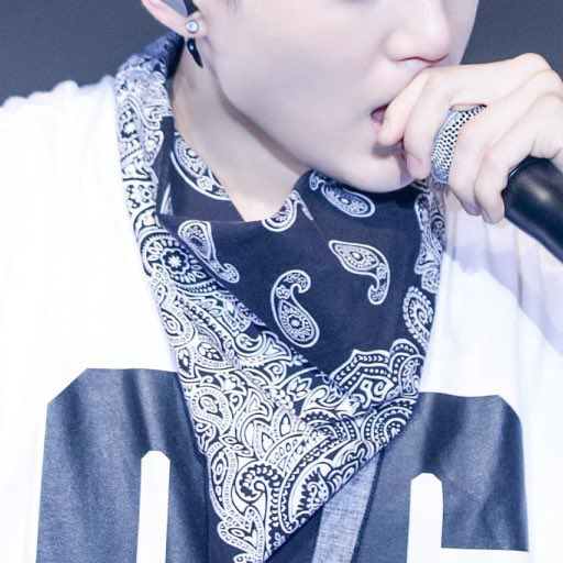 Recent activity shot of SUGA (BTS)
