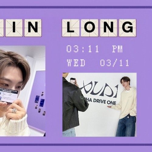 A moment captured by He Xinlong (ALPHA DRIVE ONE)'s fan