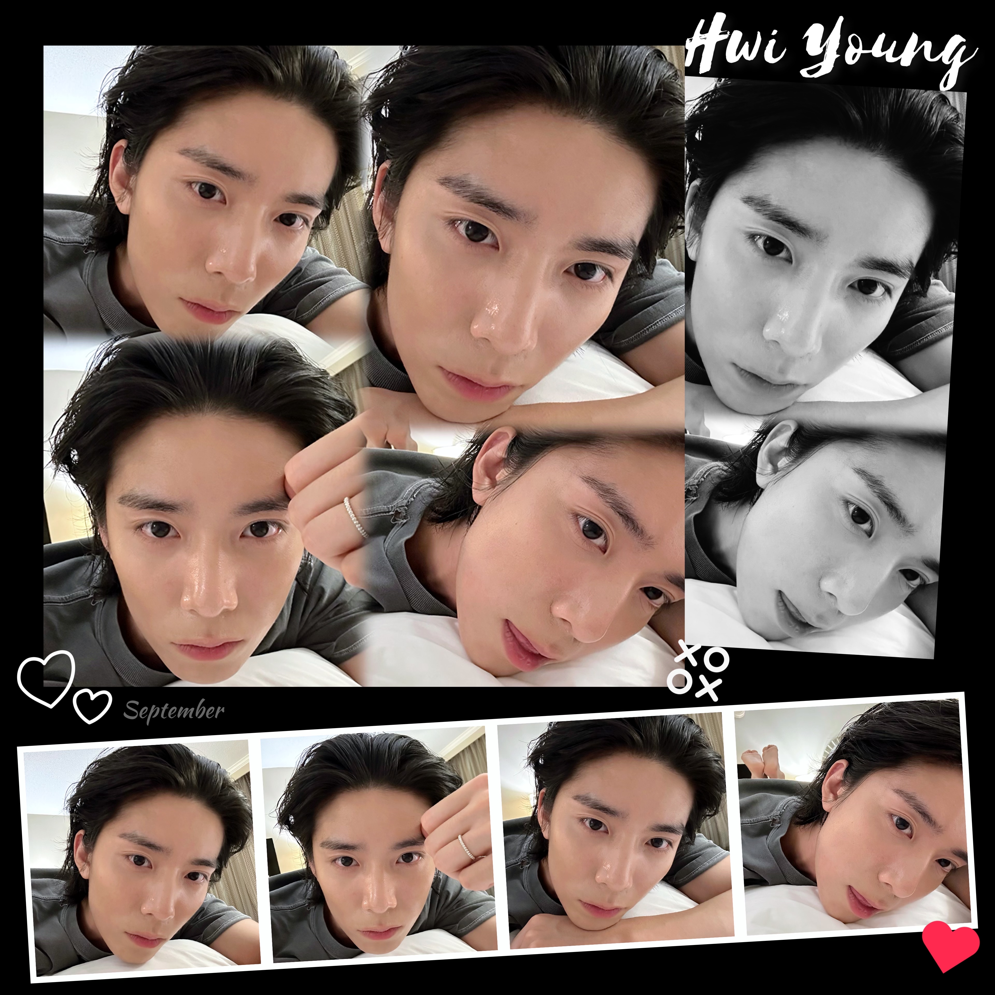 Recent activity shot of Hwiyoung (SF9)