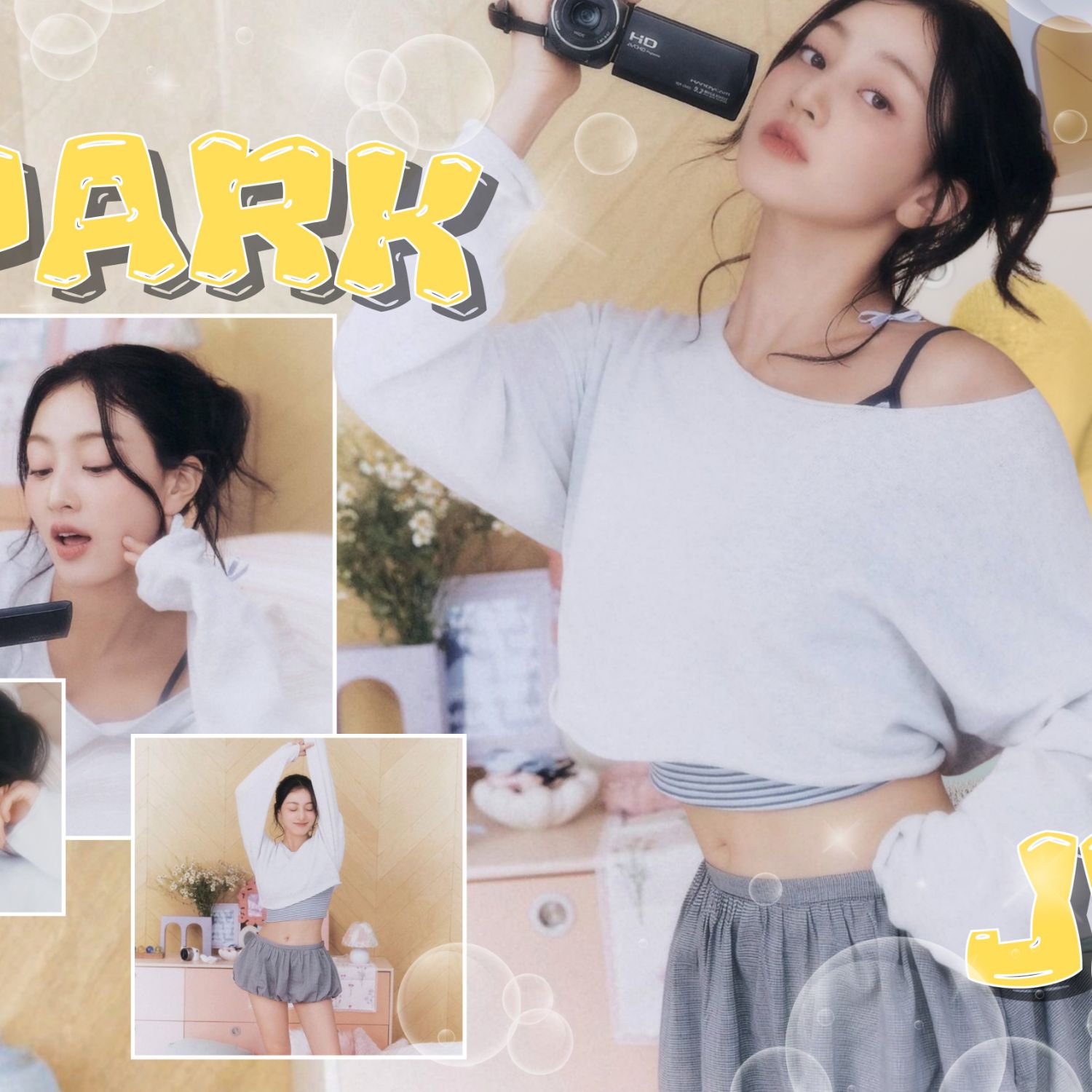 Behind-the-scenes cut of Jihyo (TWICE)