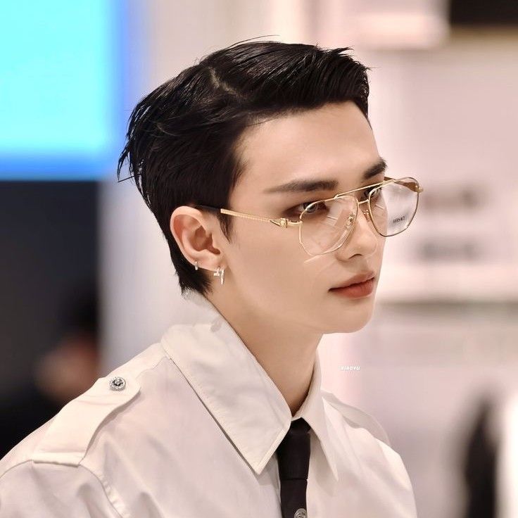 Recent activity shot of Hyunjin (Stray Kids)
