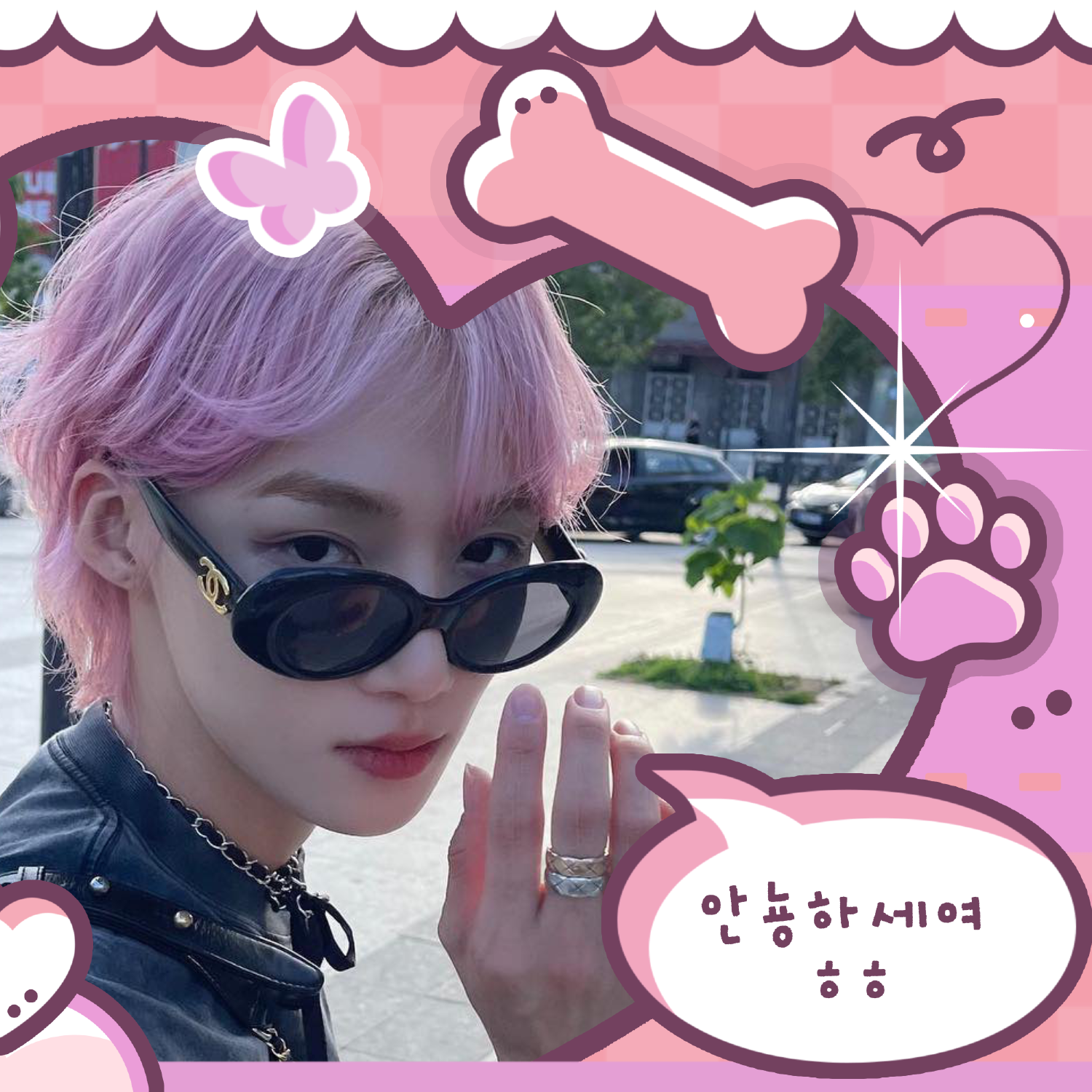 ニュー (THE BOYZ)の舞台裏ショット