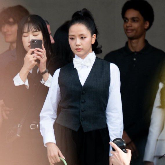 A moment captured by BLACKPINK's fan