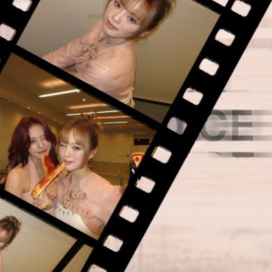 Recent activity shot of Rio (NiziU)