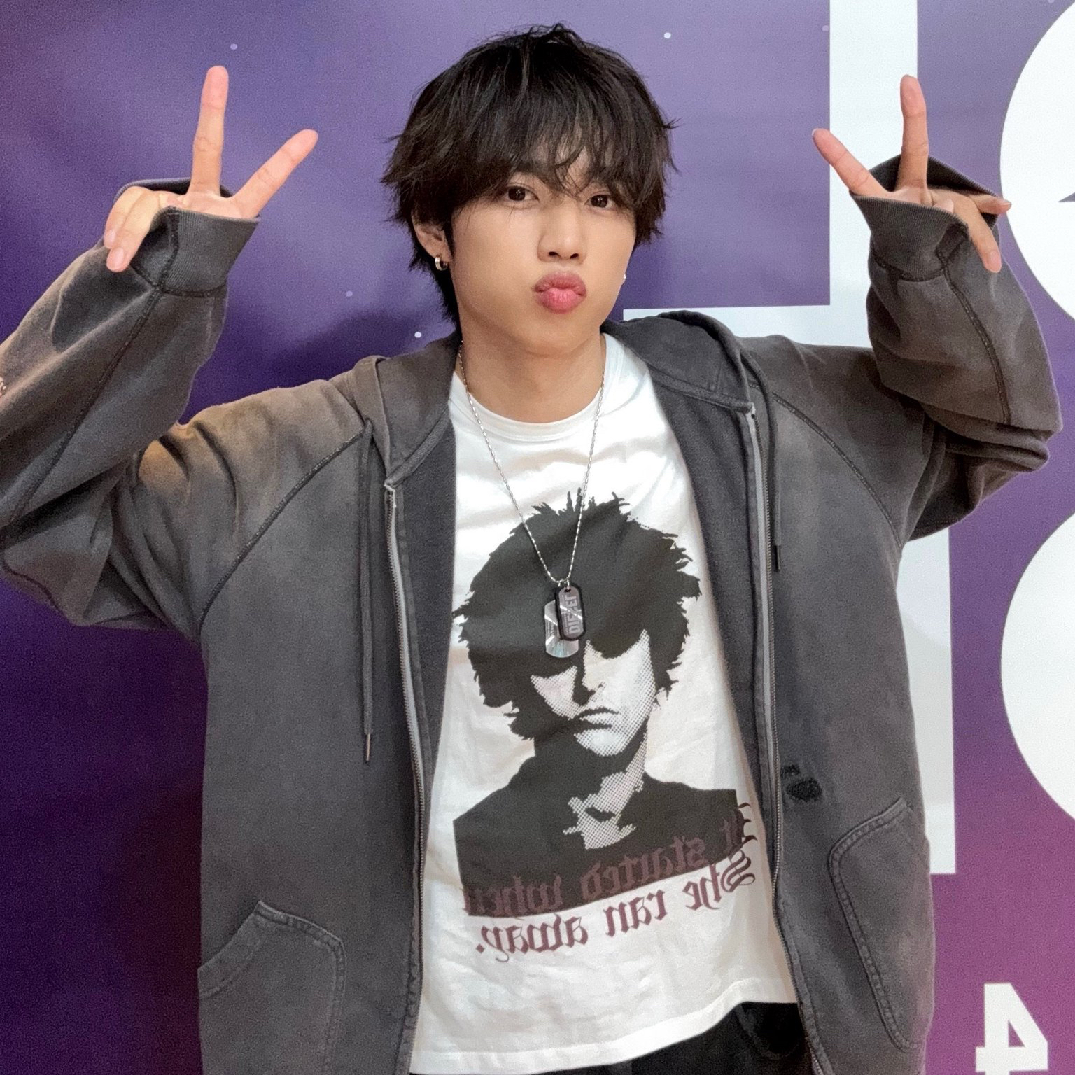 Behind-the-scenes cut of Sunwoo (THE BOYZ)