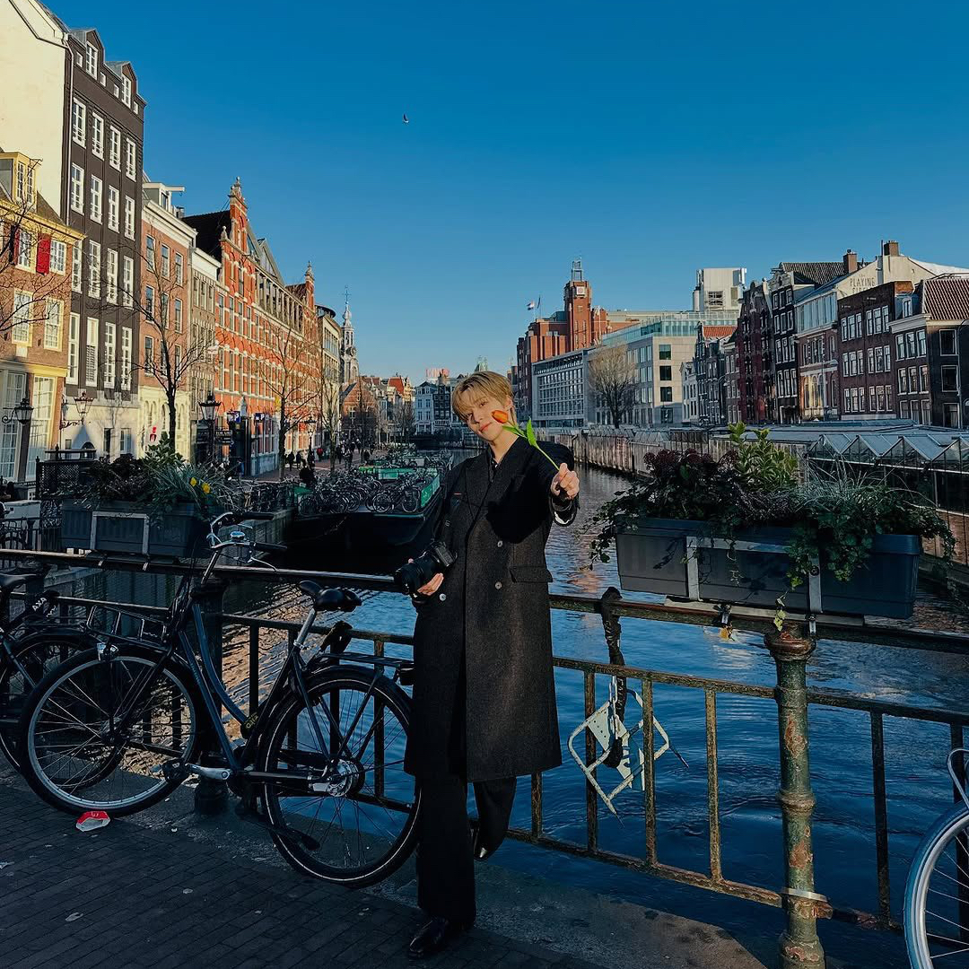 A moment captured by ATEEZ's fan