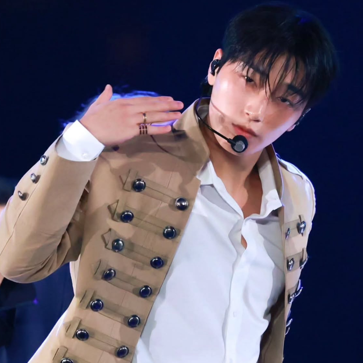 Recent activity shot of San (ATEEZ)