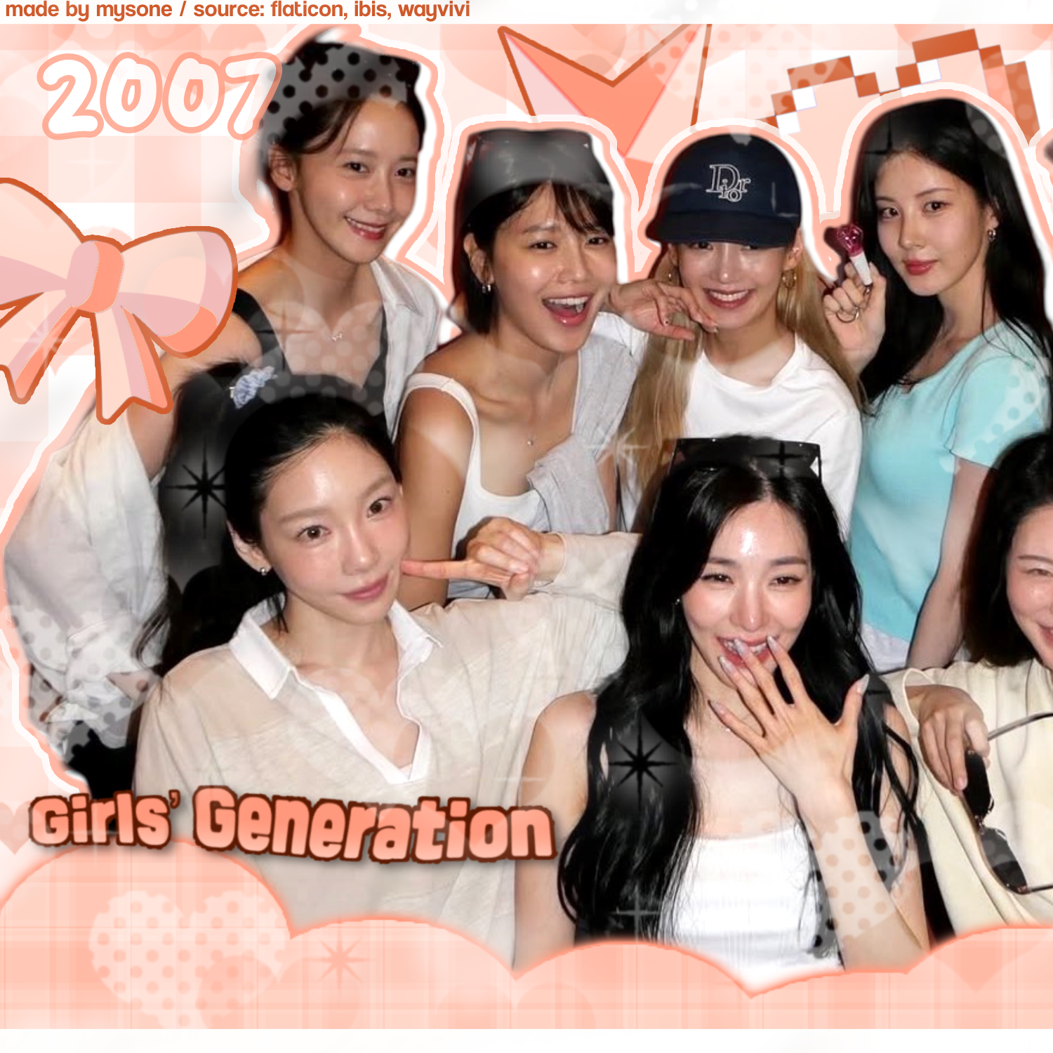A moment captured by Girls' Generation's fan