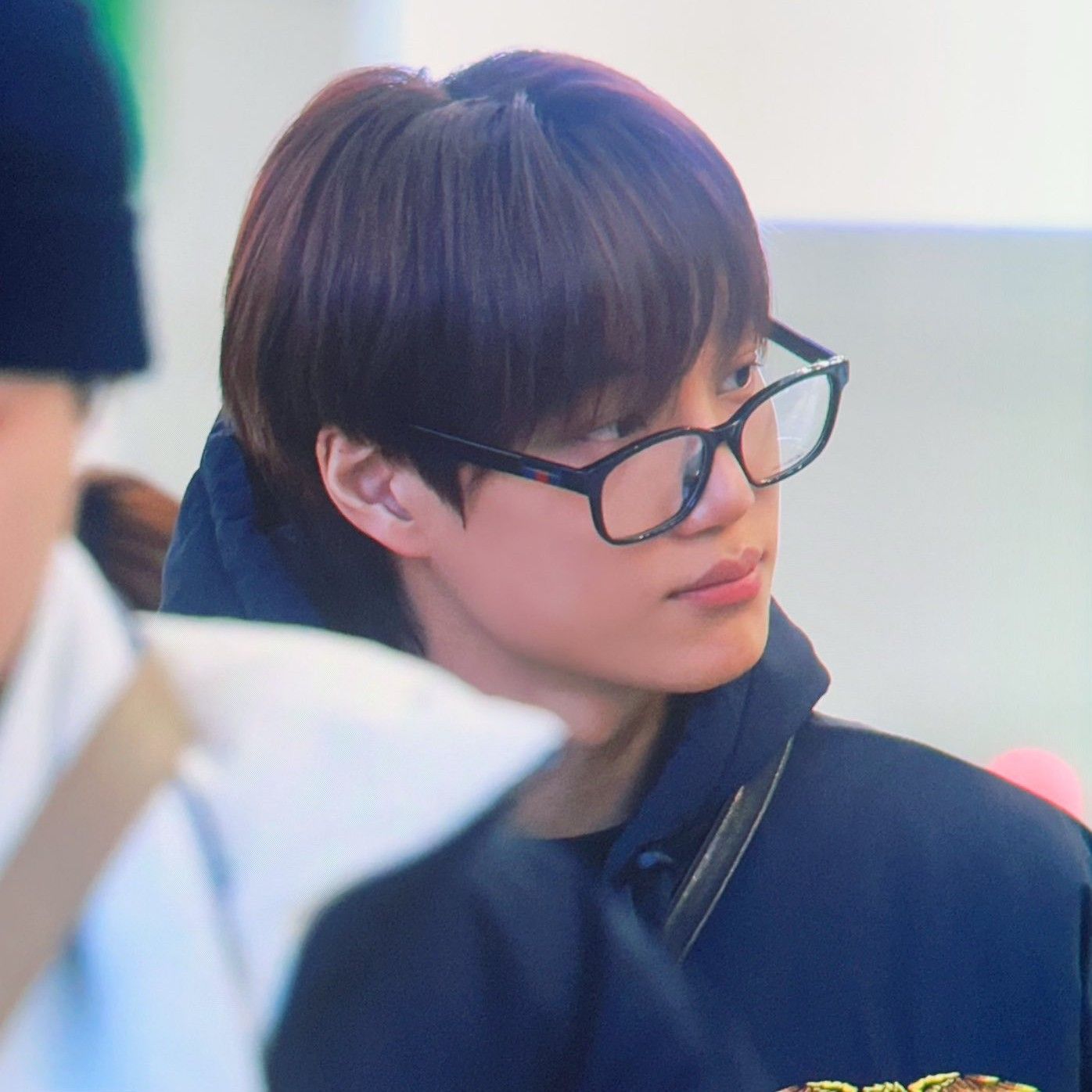 Kai (EXO)粉絲拍下的瞬間