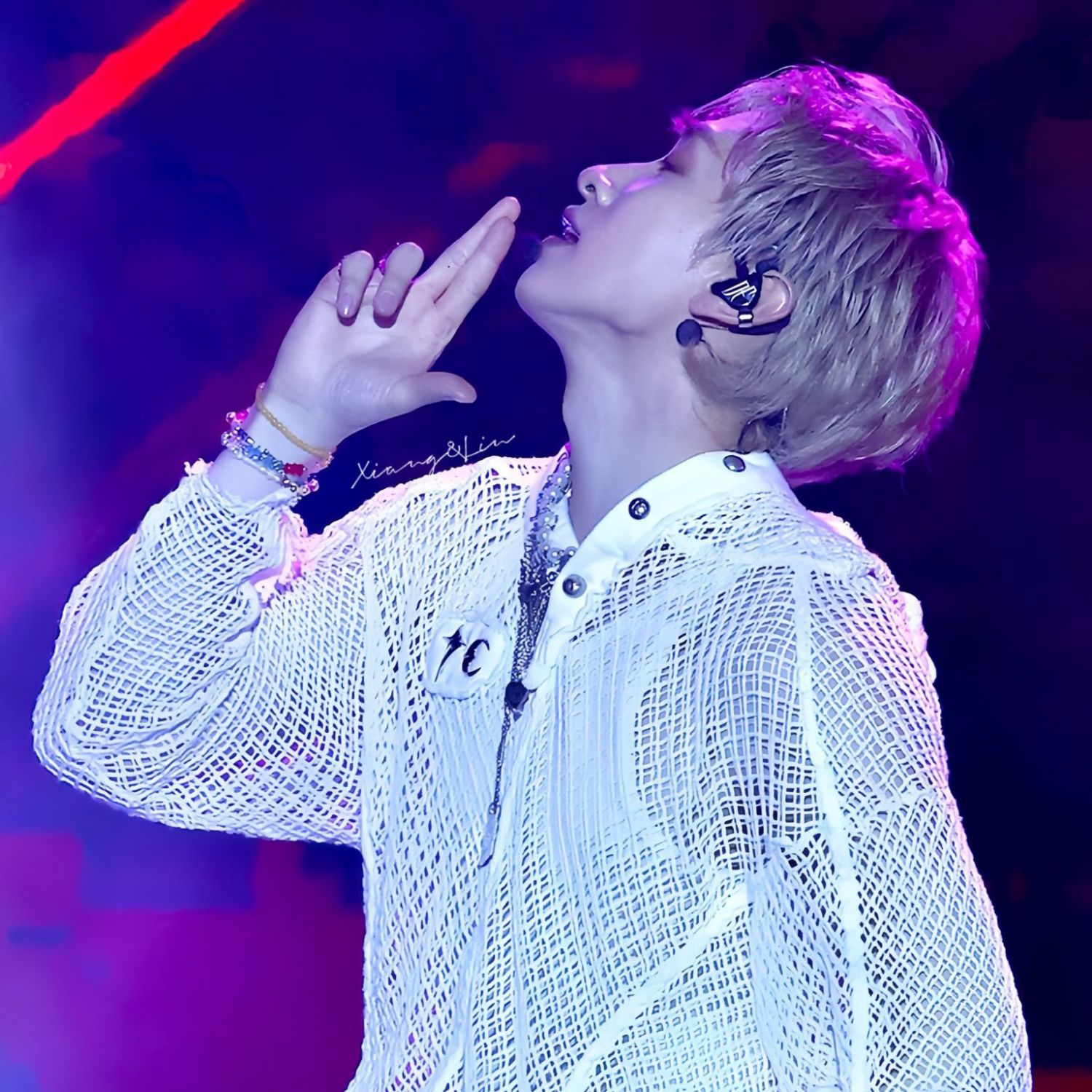 A moment captured by Eunhyuk (Super Junior)'s fan