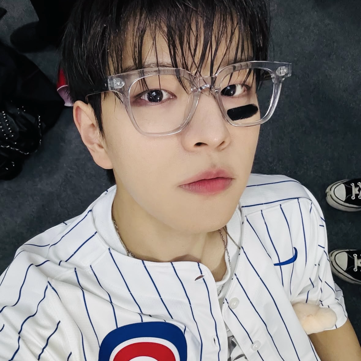 Behind-the-scenes cut of Seungmin (Stray Kids)