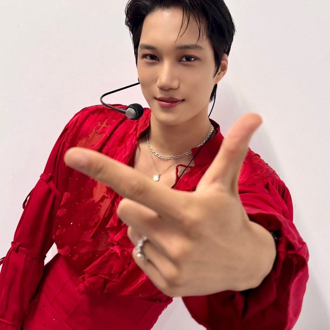 Kai (EXO)粉絲拍下的瞬間